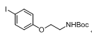 叔丁基（2-（4-碘苯氧基）乙基）氨基甲酸