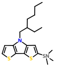 2-三丁基锡-4-(2-乙基己基)-4H-二噻吩并[3,2-b:2,3-d]吡咯