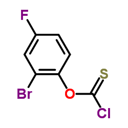 2-溴-4-氟苯基硫代氯甲酸酯