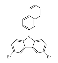 9-(2-萘基)-3,6-二溴咔唑