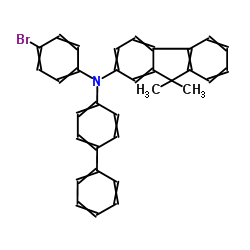 N-[1,1'-联苯]-4-基-N-(4-溴苯肼)-9,9-二甲基-9H-芴-2-胺