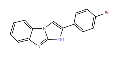 2-(4-bromo-phenyl)-1(9)H-benzo[d]imidazo[1,2-a]imidazole