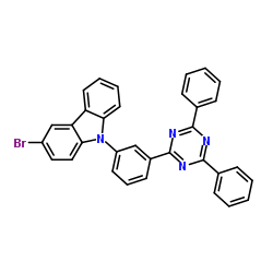 3-溴-9-[3-(4,6-二苯基-1,3,5-三嗪-2-基)苯基]-9H-咔唑