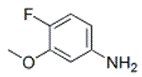 3-甲氧基-4-氟苯胺