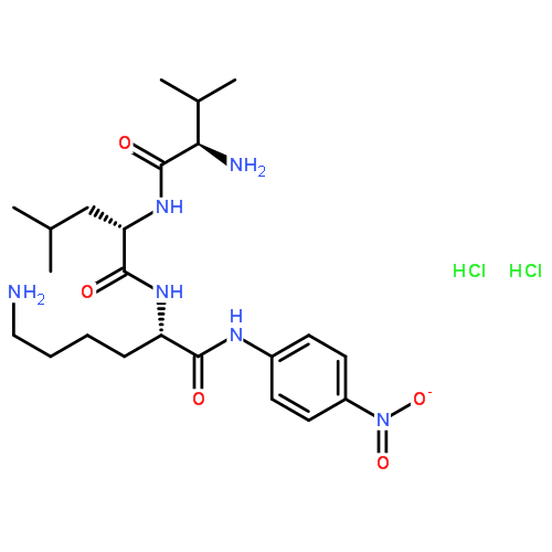 D-缬氨酰-L-白氨酰-L-赖氨酸对硝基苯胺二盐酸盐