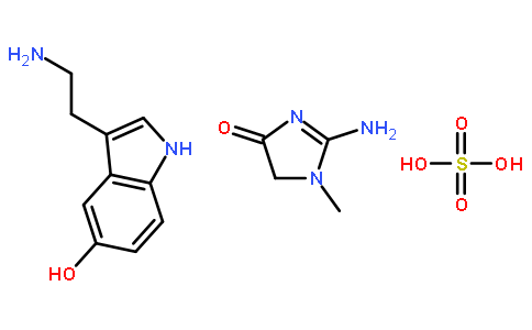 5-羟色胺肌氨酸酐硫酸盐一水合物