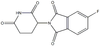 2-(2,6-dioxopiperidin-3-yl)-5-fluoroisoindoline-1,3-dione