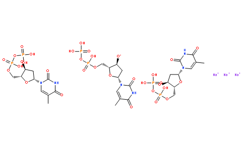 2′-脱氧胸苷-5′-二磷酸三钠盐