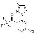 1- [4-氯-2-(3-甲基-1H-吡唑-1-基)苯基] -2,2,2-三氟乙烷-1-酮