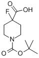 1-Boc-4-氟-4-哌啶甲酸