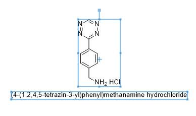 (4-(1,2,4,5-tetrazin-3-yl)phenyl)methanamine hydrochloride