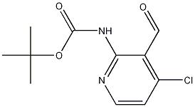 4-氯-3-甲酰基吡啶-2-氨基甲酸叔丁酯