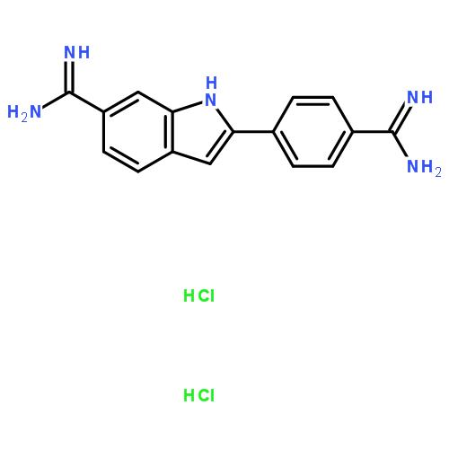 4,6-二脒基-2-苯基吲哚二盐酸盐