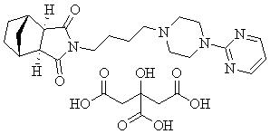 枸橼酸坦度螺酮