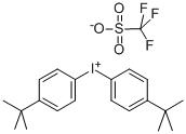 双［4-(1,1-二甲基乙基)苯基］碘鎓与三氟甲磺酸的盐(1:1)