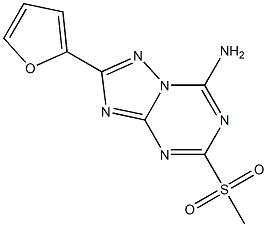 2-(呋喃-2-基)-5-(甲基磺酰基)-[1,2,4]三唑并[1,5-Α][1,3,5]三嗪-7-胺