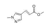(E)-甲基 3-(1-甲基-1H-吡唑-4-基)丙烯酰基酯