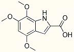 4,6,7-三甲氧基吲哚-2-羧酸