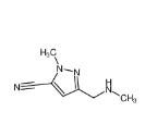 1-甲基-3-(甲氨基)甲基吡唑-5-甲腈