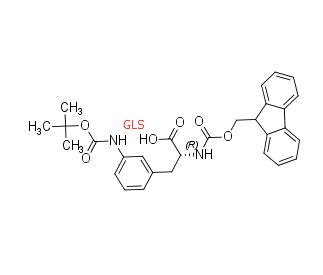 Fmoc-D-3NHBoc-Phe