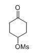 4-Oxocyclohexylmethanesulfonate