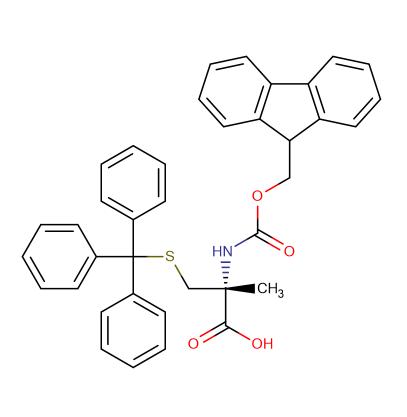 (2R)-2-({[(9H-fluoren-9-yl)methoxy]carbonyl}amino)-2-methyl-3-[(triphenylmethyl)sulfanyl]propanoic a