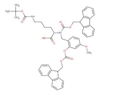 Fmoc-（Fmoc-Hmb）-Lys（Boc）-OH