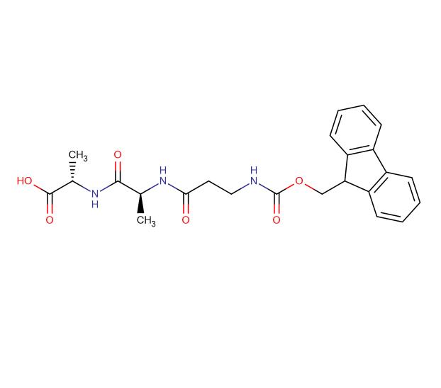 (2S)-2-[(2S)-2-[3-({[(9H-fluoren-9-yl)methoxy]carbonyl}amino)propanamido]propanamido]propanoic acid