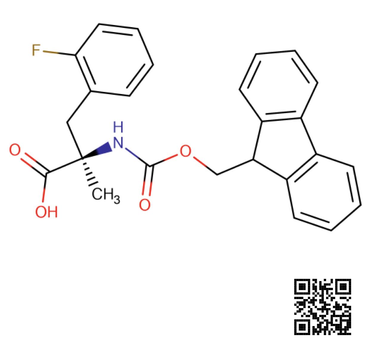 Fmoc-alpha-methyl-D-2-fluorophe