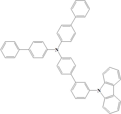 N,N-双(1,1’-联苯-4基)-3’-9H-咔唑-(1,1’-联苯)-4-胺