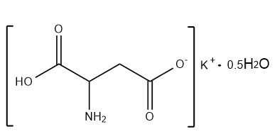 DL-天冬氨酸钾半水合物