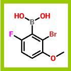2-溴-6-氟-3-甲氧基苯硼酸