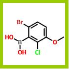 6-溴-2-氯-3-甲氧基苯硼酸
