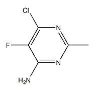 2-甲基-5-氟-4-氨基-6-氯嘧啶