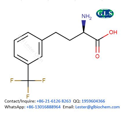 (2R)-2-amino-4-[3-(trifluoromethyl)phenyl]butanoic acid