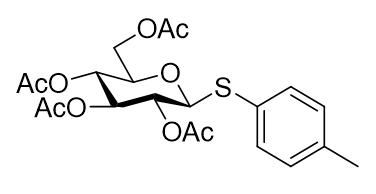 4-甲基苯基 2,3,4,6-四-O-乙酰基-β-D-硫代吡喃葡萄糖苷，4-Methylphenyl 2,3,4,6-Tetra-O-acetyl-β-D-thioglucopyranoside