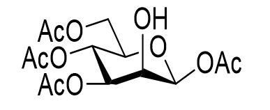 1,3,4,6-四-O-乙酰基-β-D-吡喃甘露糖， 1,3,4,6-Tetra-O-acetyl-β-D-mannopyranose