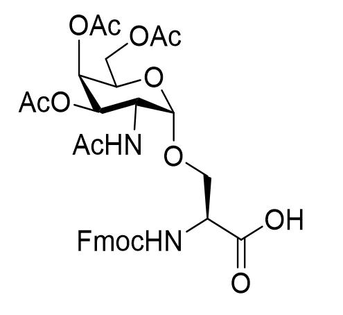 N-芴甲氧羰基-O-(2-乙酰氨基-3,4,6-三-O-乙酰基-2-脱氧-α-D-吡喃半乳糖基)-L-丝氨酸