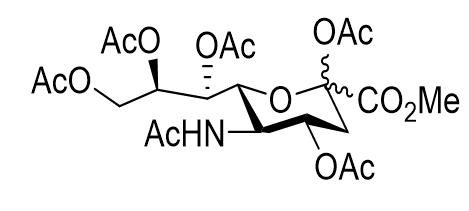 2,4,7,8,9-五-O-乙酰基-N-乙酰神经氨酸甲酯，2,4,7,8,9-Penta-O-acetyl-N-acetylneuraminic Acid Methyl Ester