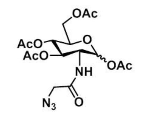 2-[(叠氮乙酰基)氨基]-2-脱氧-D-吡喃葡萄糖 1,3,4,6-四乙酸酯，N-azidoacetylglucosamine-tetraacylated (Ac4GIcNAz)