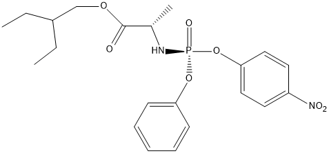 N-[(S)-(4-硝基苯氧基）苯氧磷酰基]-L-丙氨酸2-乙基丁酯