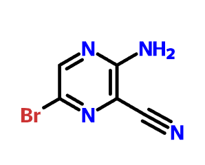 3-氨基-2-氰基-6-溴吡嗪