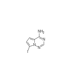 7-Iodopyrrolo[2,1-f][1,2,4]triazin-4-amine