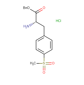 benzyl (2S)-2-amino-3-(4-methanesulfonylphenyl)propanoate hydrochloride