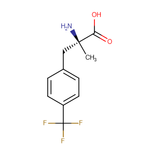 (2S)-2-amino-2-methyl-3-[4-(trifluoromethyl)phenyl]propanoic acid