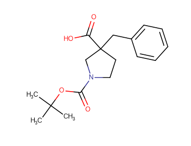 3-benzyl-1-[(tert-butoxy)carbonyl]pyrrolidine-3-carboxylic acid