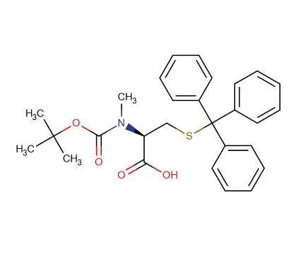 (2R)-2-{[(tert-butoxy)carbonyl](methyl)amino}-3-[(triphenylmethyl)sulfanyl]propanoic acid