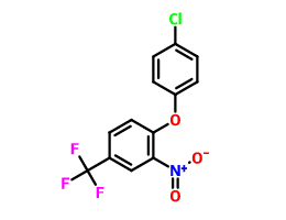 1-(4-氯苯氧基)-2-硝基-4-(三氟甲基)苯