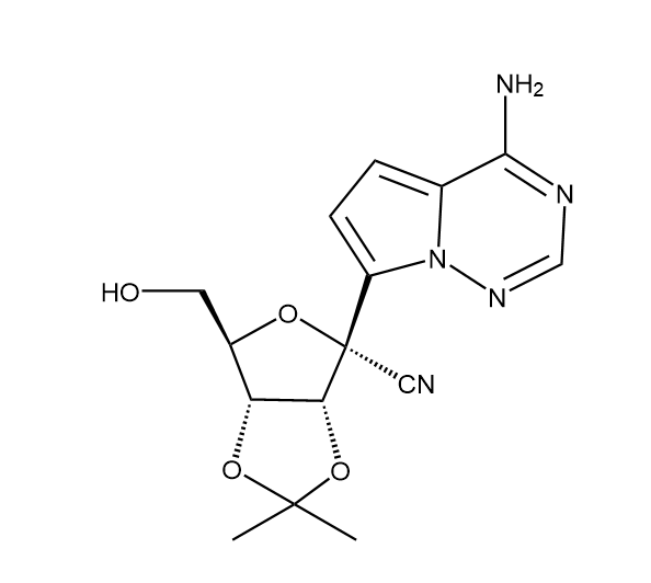D-ALTRONONITRILE,2-C-(4-AMINOPYRROLO[2,1-F][1,2,4]TRIAZIN-7-YL)-2,5-ANHYDRO-3,4-O-(1-METHYLETHYLIDENE)-