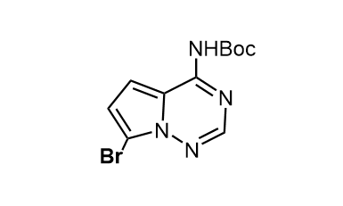 Carbamic acid,N-?(7-?bromopyrrolo[2,?1-?f]?[1,?2,?4]?triazin-?4-?yl)?-?,1,?1-?dimethylethyl ester